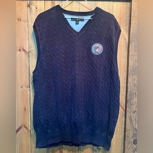Men’s Large Vintage Tommy Hilfiger 2005 US Open Pinehurst golf vest